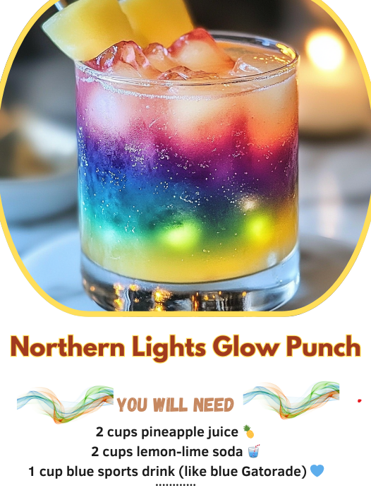 Northern Lights Glow Punch